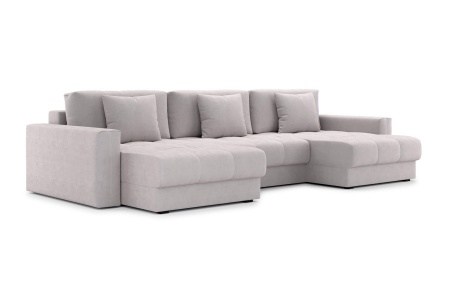 Диван п-образный тик-так Монарх М1O2 бежевый