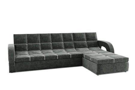 Диван Угловой Мадрид (Ш-2650 х Г-1800 х В-1000 мм/Спальное место 1350х2300 мм)/Разные Цвета