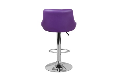Стул барный Комфорт фиолетовый