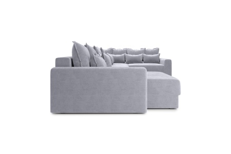 Диван п-образный тик-так Омега серый