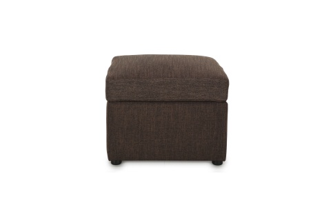 Пуф Квин рогожка коричневая